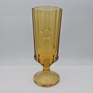 Vintage Anchor Hocking Bicentennial Liberty‎ Pilsner Amber Glass